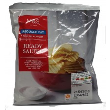 Marks and Spencer Reduced Fat Full on Flavour Ready Salted Crinkle Cut Crisps 40g