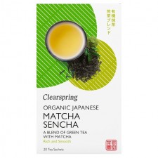Clearspring Organic Matcha Green Tea Bags 20 per pack