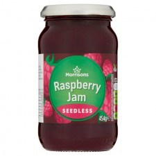 Morrisons Seedless Raspberry Jam 420g