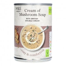 Marks and Spencer Cream of Mushroom Soup 400g