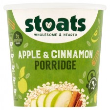 Stoats Apple and Cinnamon Porridge Pot 60g