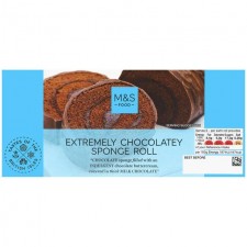 Marks and Spencer Extremely Chocolatey Sponge Roll 240g