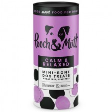 Pooch and Mutt Calm and Relaxed Mini Bone Treats For Dogs 125g
