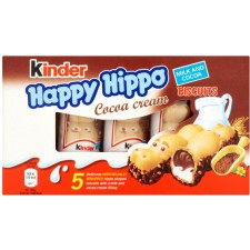 Kinder Happy Hippo Biscuit Cocoa 5 Pack