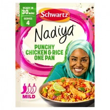 Schwartz x Nadiya Punchy Chicken and Rice One Pan Recipe Mix 25g