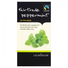 Lichfields Fairtrade Peppermint 20 Tea Bags