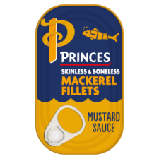 Princes Mackerel Fillets In Mustard Sauce125g