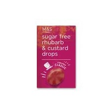 Marks and Spencer Sugar Free Rhubarb and Custard Drops 42g
