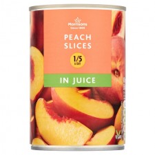 Morrisons Peach Slices In Juice 411g