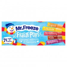 Mr Freeze Freeze Pops 20x45ml