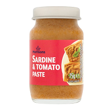 Morrisons Sardine and Tomato Paste 75g