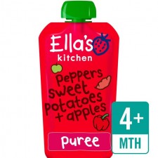 Ellas Kitchen Red Peppers Sweet Potatoes And Apples Stage 1 120g