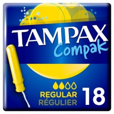 Tampax Compak with Applicator Regular 18