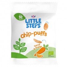 SMA Little Steps Organic Carrot and Orange Chip Puffs 7g
