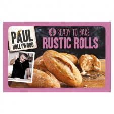 Paul Hollywood 4 Ready to Bake Rustic Rolls 300g
