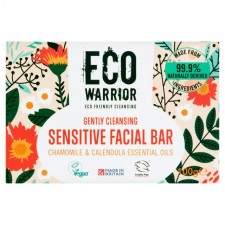 Eco Warrior Gently Cleansing Sensitive Facial Bar Chamomile and Calendula 100g