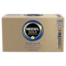 Catering Size Nescafe Gold Blend Decaffeinated 200 Sachets