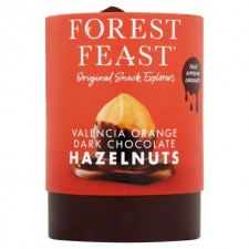 Forest Feast Valencia Orange Dark Chocolate Hazelnuts Tube 140g