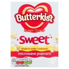 Butterkist Microwave Popcorn Sweet 3x60g
