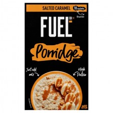 FUEL 10K Porridge Sachet Salted Caramel 10 x 36g