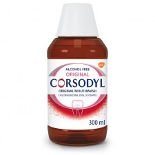 Corsodyl Alcohol Free Mouthwash 300ml