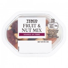 Tesco Fruit Nut and Chocolate Snack Pack 55G