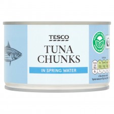 Tesco Tuna Chunks In Spring Water 400G