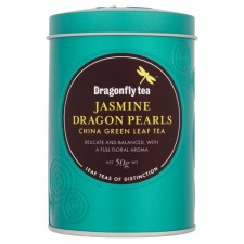 Dragonfly Jasmine Dragon Pearls Green China Leaf Tea 50g