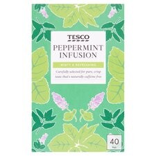 Tesco Peppermint Tea 40 Teabags