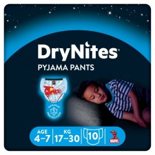 Huggies DryNites Pyjama Pants 10 Pack 4-7 years