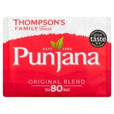 Thompsons Punjana 80 Teabags