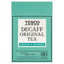 Tesco Decaffeinated 80 Teabags 