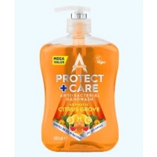Astonish Protect and Care Anti Bacterial Handwash Citrus Grove 600ml