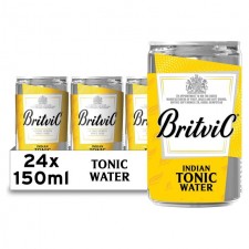 Britvic Indian Tonic Water 24 x 150ml Cans