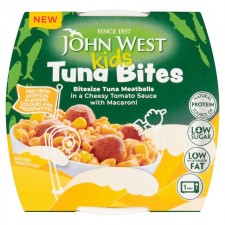 John West Kids Tuna Bites Cheesy Tomato Mac 160g