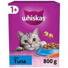 Whiskas Complete Dry Cat Food Tuna 800g