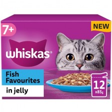 Whiskas Pouch Senior Fish in Jelly 12 x 85g