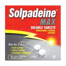 Solpadeine Max Soluble Tablets 32 Pack