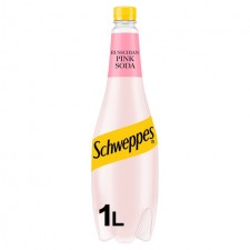 Schweppes Russchian Pink Soda 1 Litre Bottle