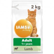 IAMS for Vitality Adult Cat Food with Lamb 2kg