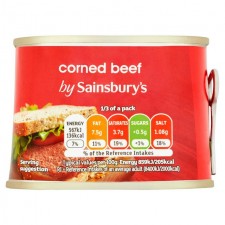 Sainsburys Corned Beef 198g