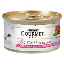 Gourmet Solitaire with Beef in a Tomato Sauce 85g