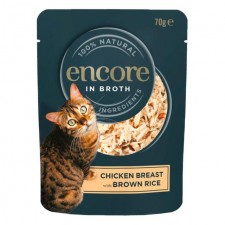 Encore Cat Pouch Chicken and Brown Rice 70g