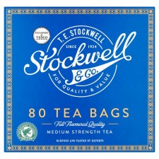 Stockwell And Co 80 Tea Bags 200G