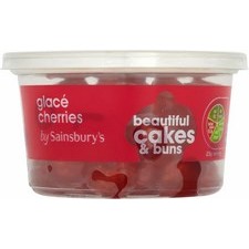 Sainsburys Glace Cherries 200g