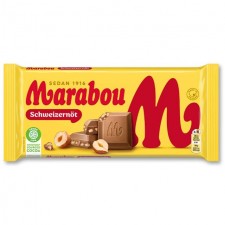 Marabou Swedish Milk Chocolate with Hazelnuts 200g