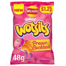 Retail Pack Walkers Wotsits Prawn Cocktail 15 x 48g