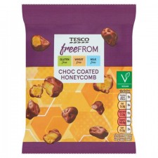 Tesco Free From Chocolate Coated Honeycomb 119g