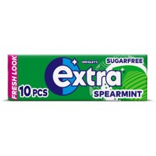 Retail Pack Wrigleys Extra Gum Spearmint 10 Pieces 30 Pack