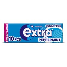 Retail Pack Wrigleys Extra Gum Peppermint 10 Pieces 30 Pack